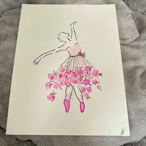 Floral ballerina